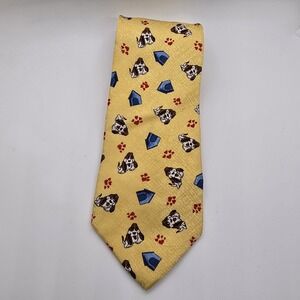 Silk Tie Dog Puppy, Bassett Hound Dog🐶Veterinarian, Fun Dog Tie